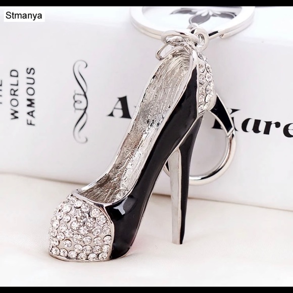 Accessories - LAST ONE! B2G1 Black high heel Keychain